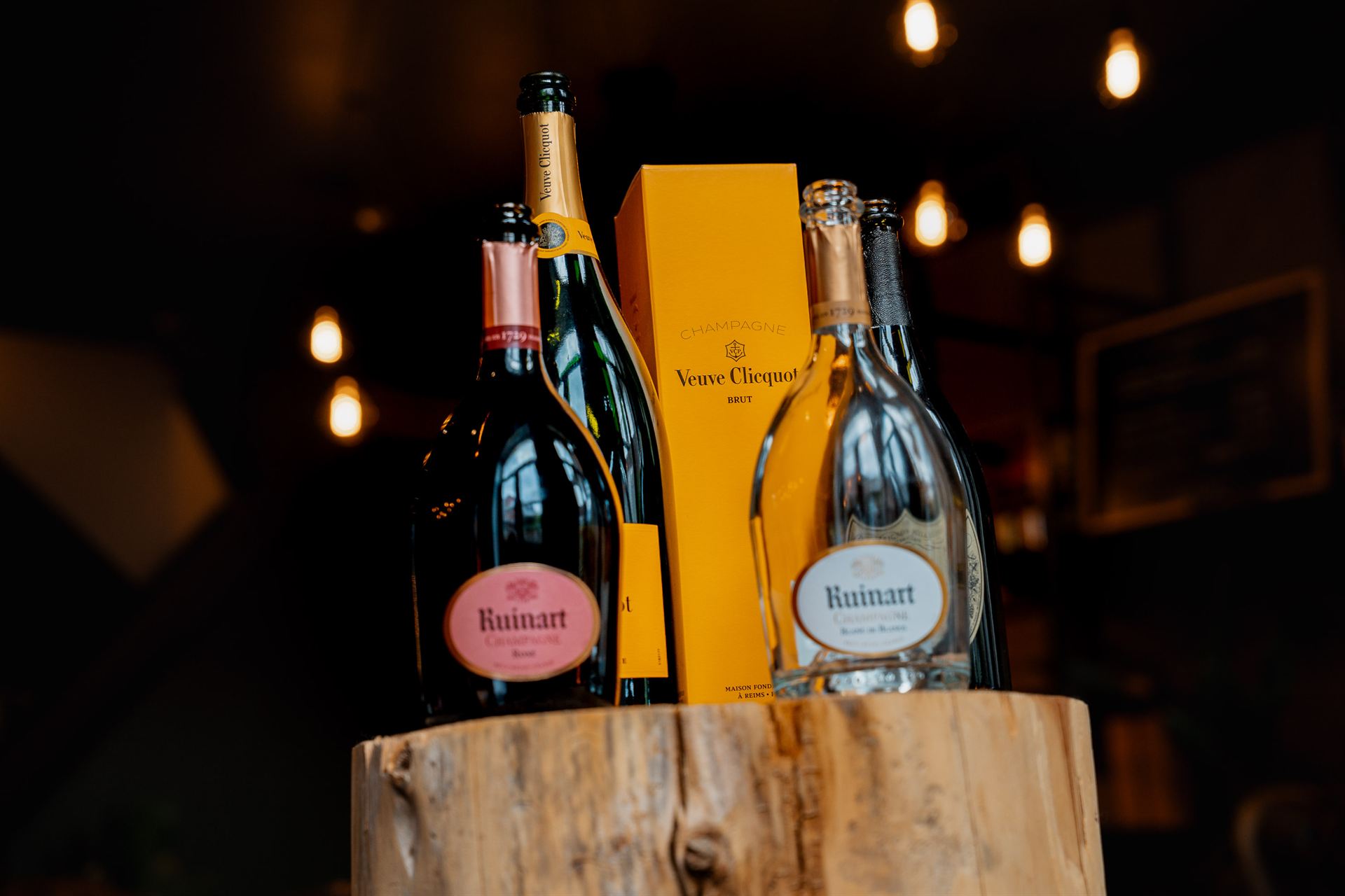 Cocktails op het terras van Célavie
