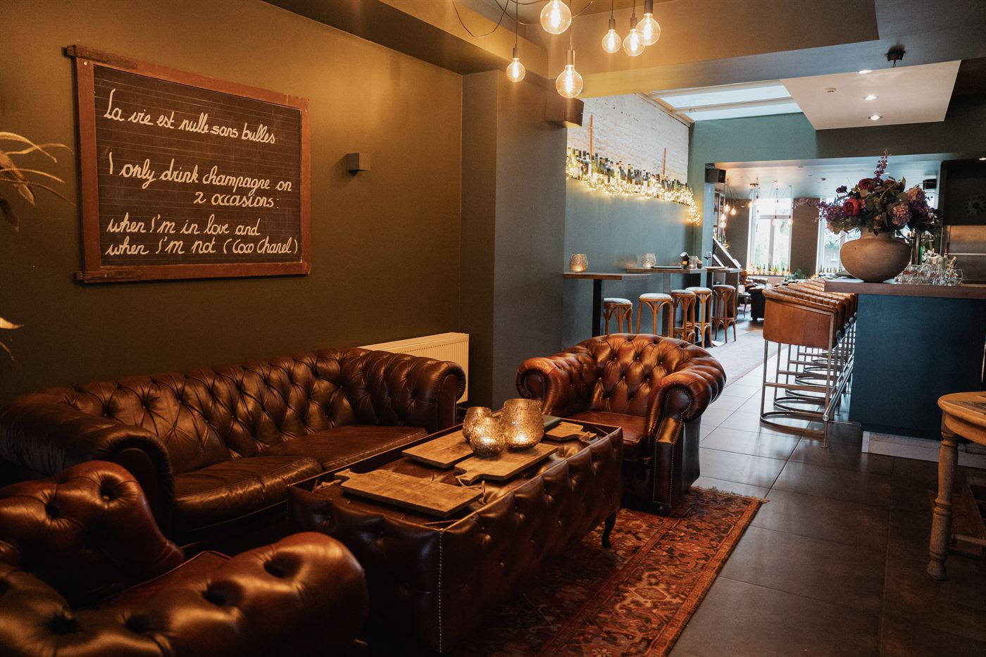 Sfeerbeeld van de bar